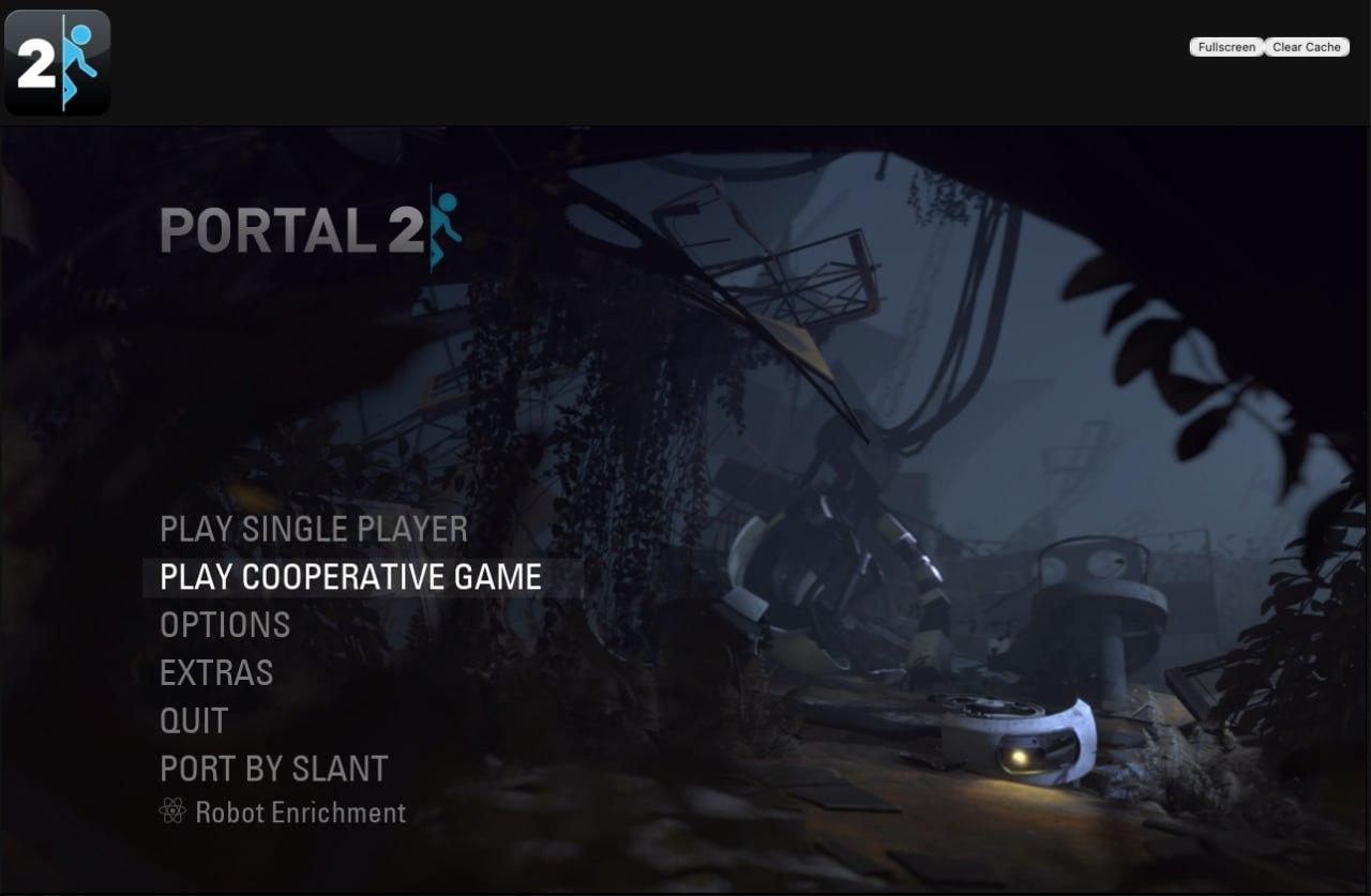 Portal 2 в браузере: как запустить культовую головоломку без установки