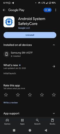 Google сканирует фото: как отключить SafetyCore