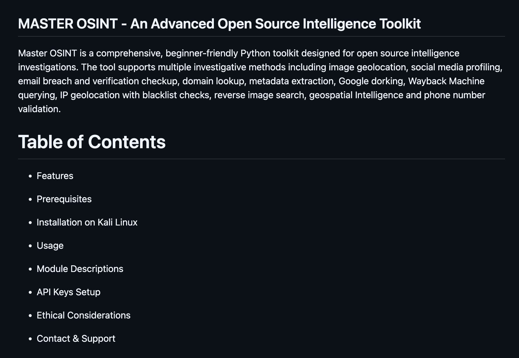 Мощный OSINT-инструмент для сбора данных из открытых источников