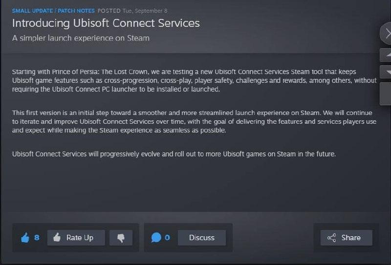Ubisoft отменила Ubisoft Connect в пользу Steam для своих игр
