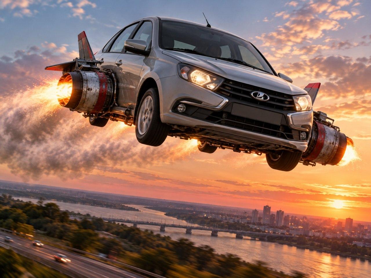 Lada Granta тоже сможет летать — автоэксперты пообещалиhttps