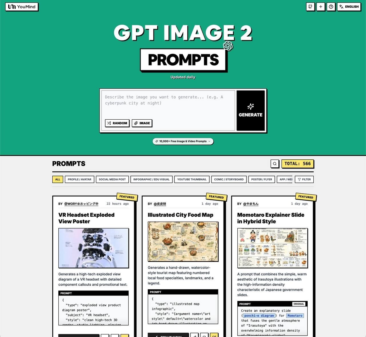 Лучшие промпты для ChatGPT Images 2.0: полный список и примеры
