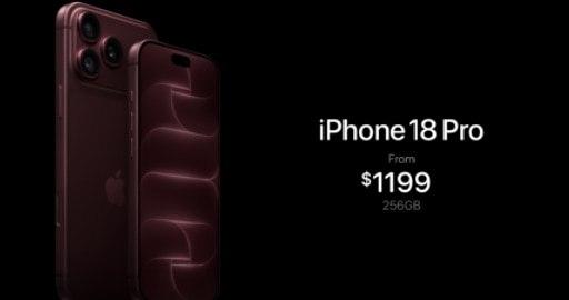 iPhone 18 Pro: цена в 1199 долларов и подготовка к релизу