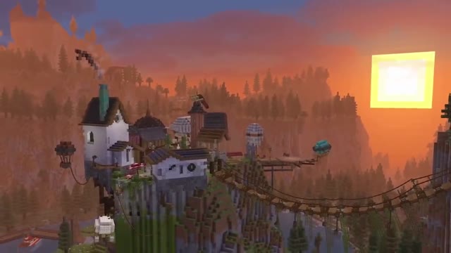 Minecraft: Create: Aeronautics — физика полёта и авиация в одном моде