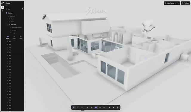 Pascal Editor: бесплатный 3D-редактор домов в браузере с ИИ — 1 из 2