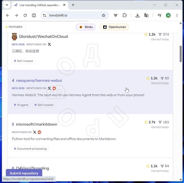 Как TrendShift ловит хайп в GitHub и помогает найти крутые проекты