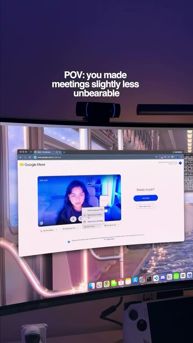 Google Meet: расширение превращает вашу мимику в мемы — 1 из 2