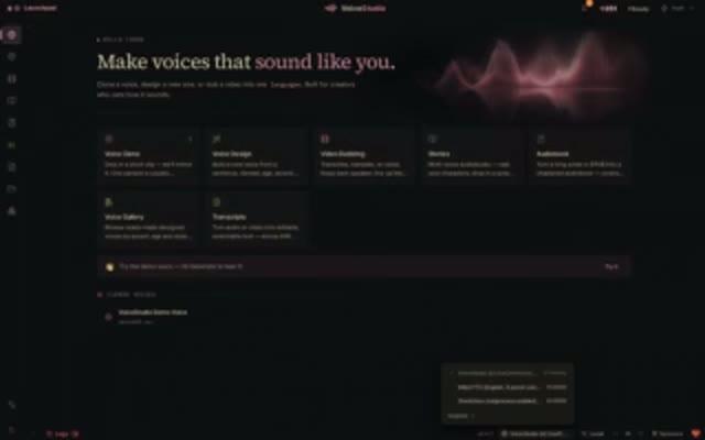 VoiceStudio: бесплатная альтернатива ElevenLabs для клонирования голосов — 1 из 2