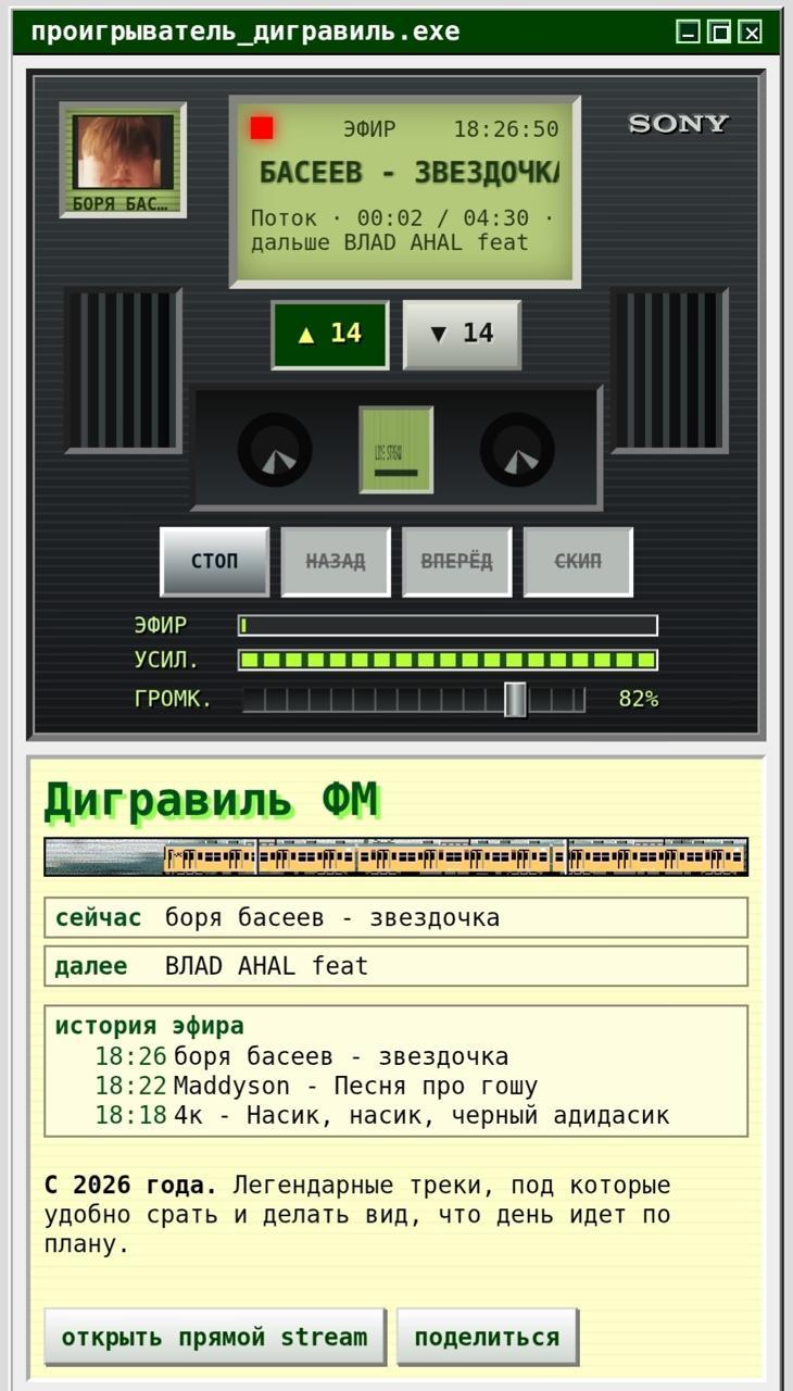 Интернет-радио с культовым трэшем: как слушать Пророка Санбоя онлайн