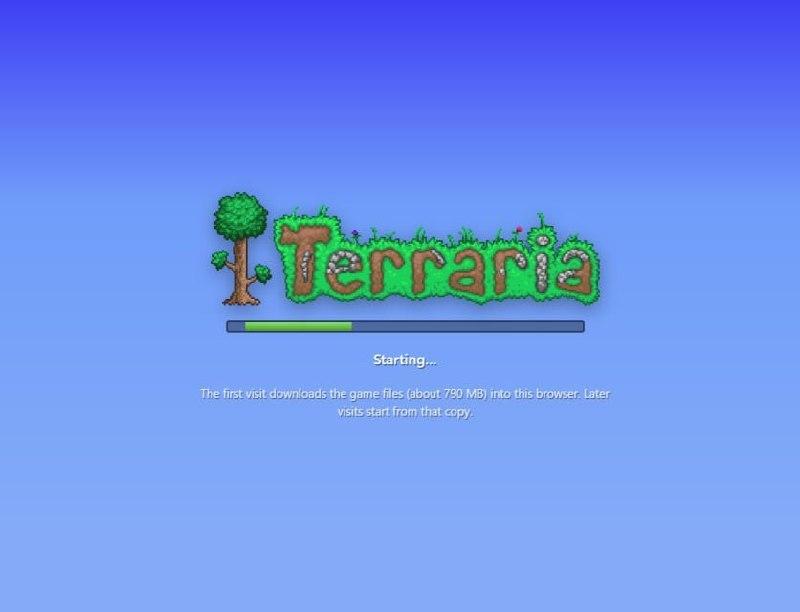Terraria в браузере: мультиплеер, сохранение прогресса и новый адрес