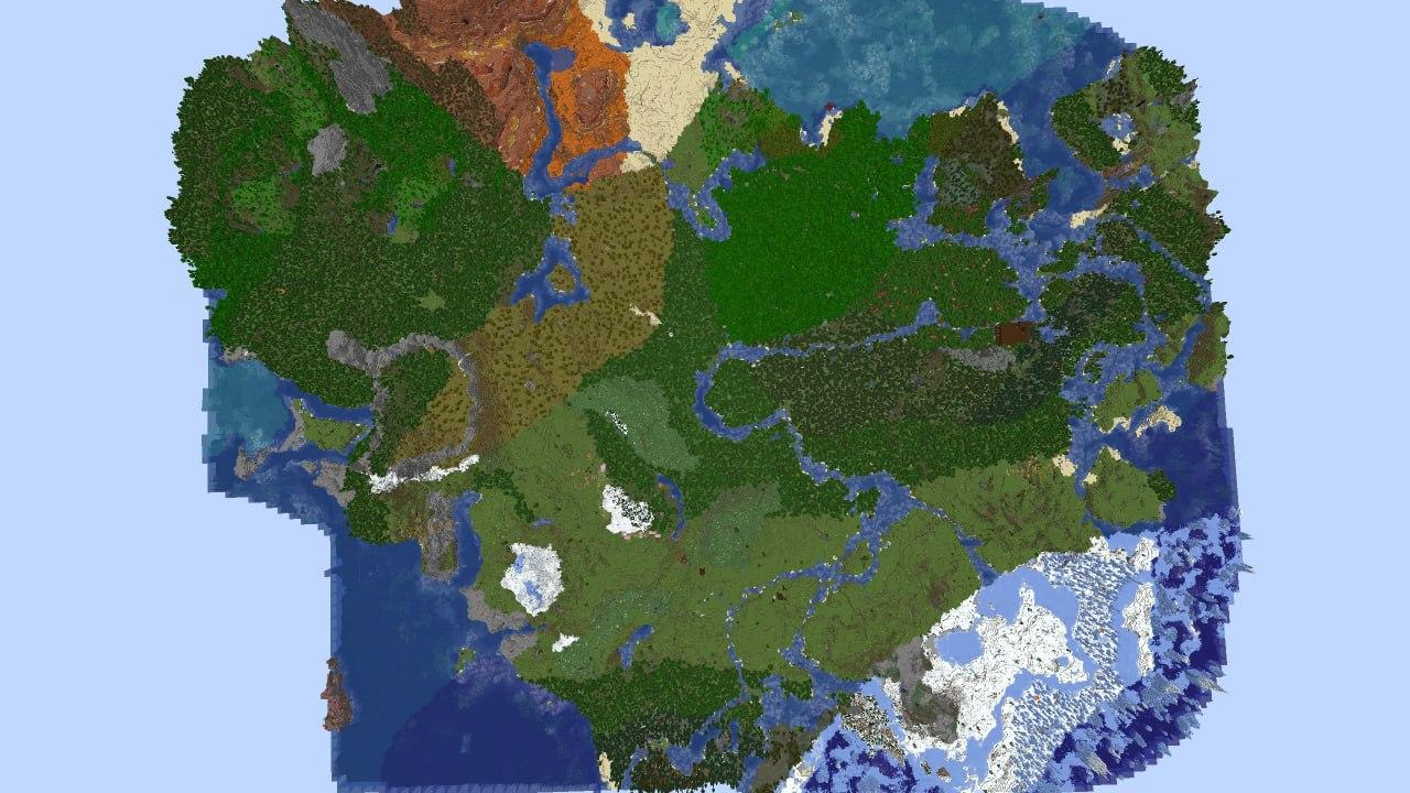 Идеальный мир Minecraft: сид с ресурсами на 1000 блоков