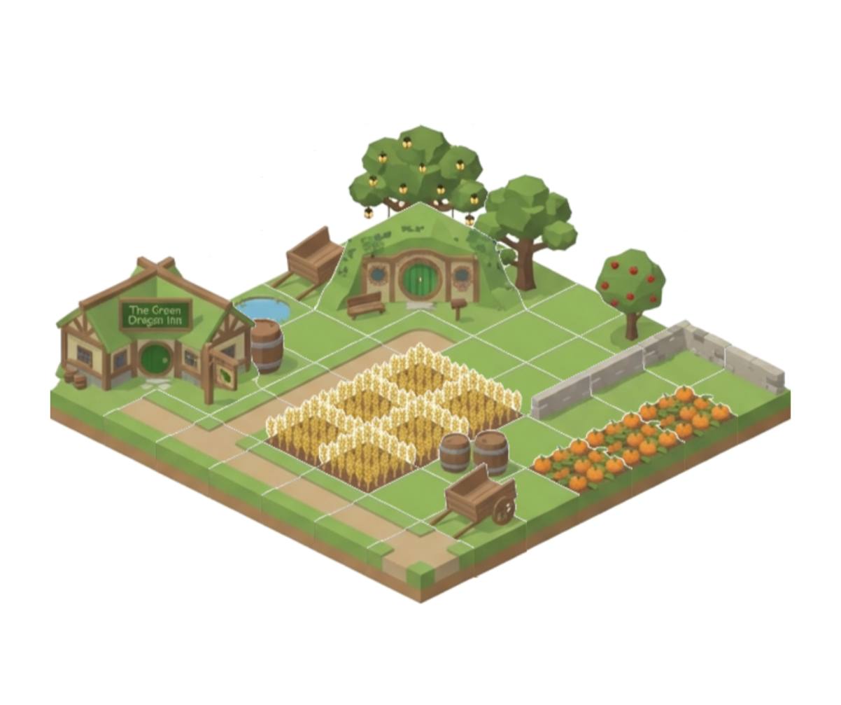 Строим мир Средиземья: игра Hobbit Builder уже в браузере