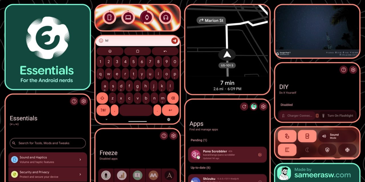 Essentials: превращаем Android в мегаустройство